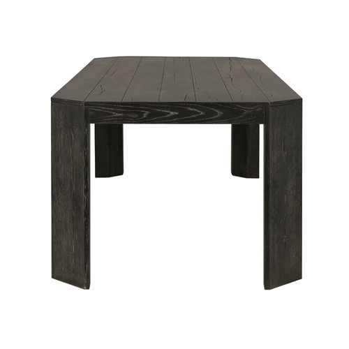 Macarthur 94" Oak Dining Table - Black