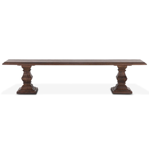 Nimes 80" Solid Wood Dining Bench in Weathered Mango