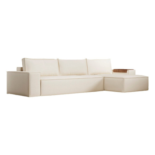 Newilla Storage Sofa Bed Lounger with Wide Arms