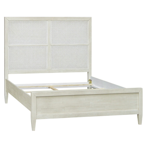 Delgado Reclaimed Acacia Wood Queen Bed in Whitewashed Finish Delgado Reclaimed Acacia Wood Queen Bed in Whitewashed Finish