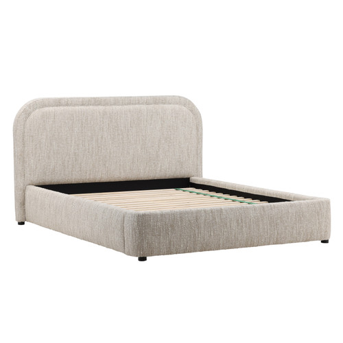 Champert Bed Queen Beige Champert Bed Queen Beige