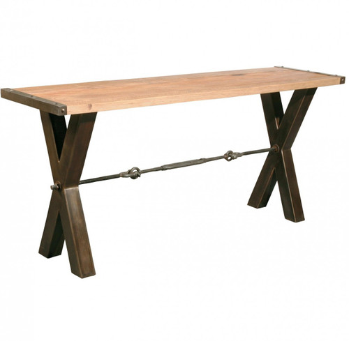 Benchwright Reclaimed Wood Console Table