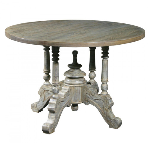 Hayden Round Pedestal Dining Table 43"