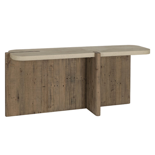 Dillon Solid Wood Rectangle Console Table