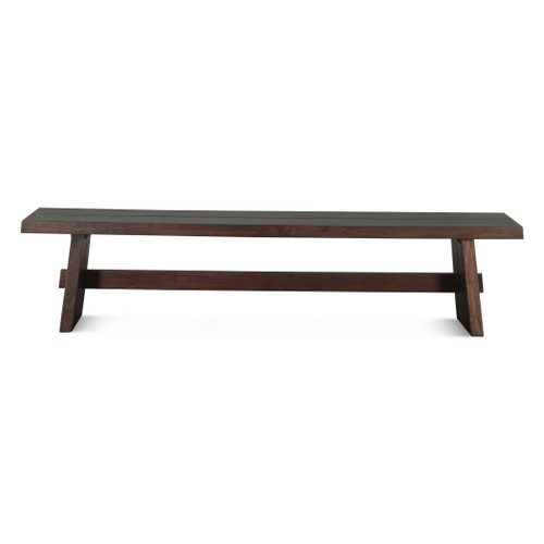 Piedmont 79" Bench in Coffee Bean