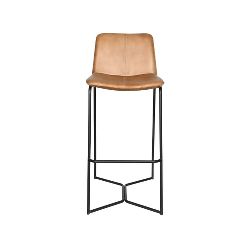 Essex Morgan 18" Bar Chair in Hand Washed Taupe