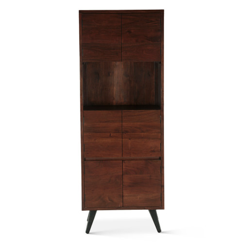 Kennedy 28" Bar Cabinet in Walnut