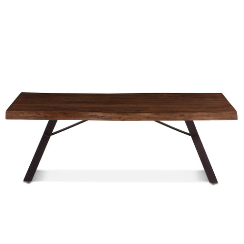 London Loft 54" Coffee Table in Walnut