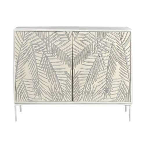 Fern 38" Cabinet with Two Doors in Coastal White