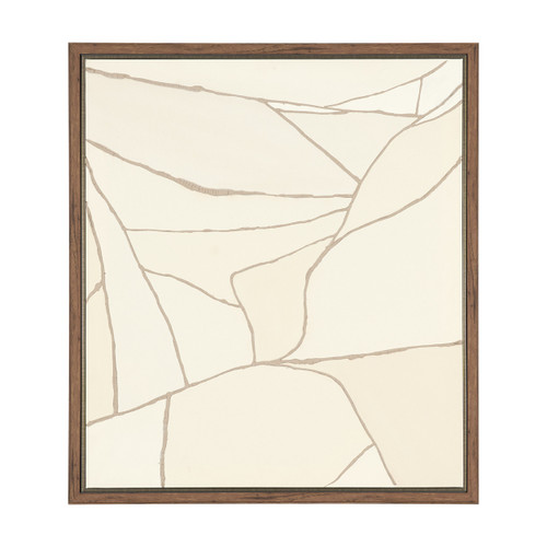 Field Patchwork II by Mercana Studio Handmade Original Framed Canvas Artwork