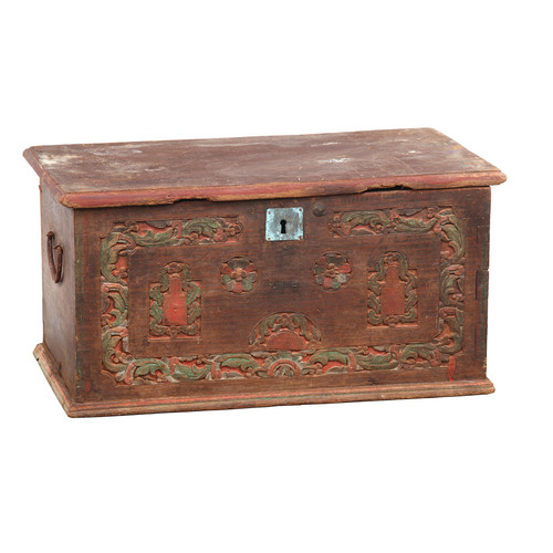 Antique Trunk Box 23" - IT2106B