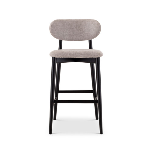 Lucia Bar Stool - Harvest Jute Seat - Ebano Frame