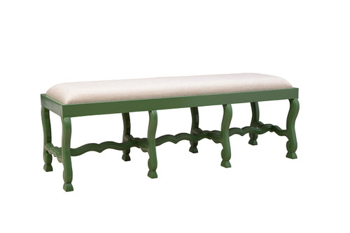 Green Romeo Bench - 59'