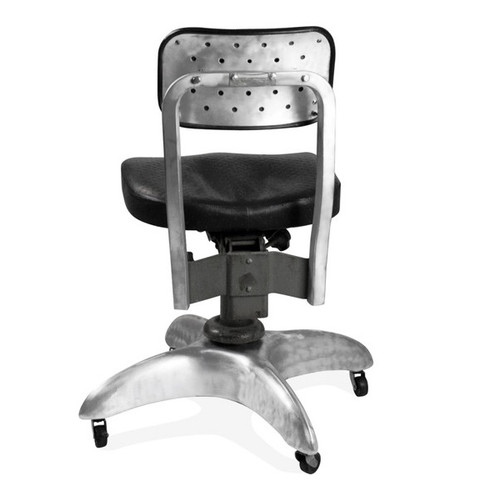 Restored GoodForm Office Navy Chair Zin Home