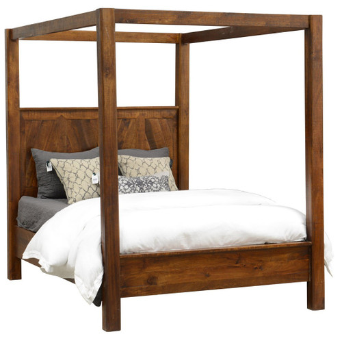 Kosas Queen Wood Canopy Bed
