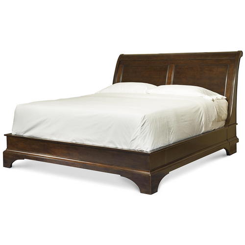 Sonoma Vintage Brown King Size Sleigh Bed Frame