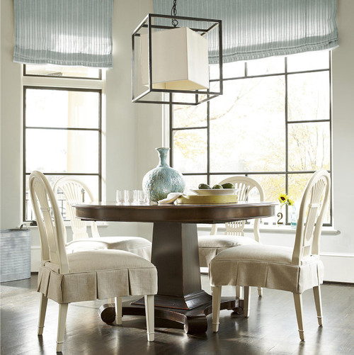 Sonoma Vintage Heirloom Round Extending Dining Table Zin Home