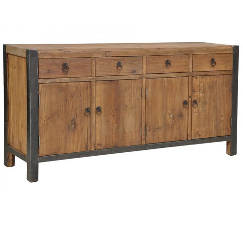 Jaden 4 Drawer 4 Door Buffet Sideboard