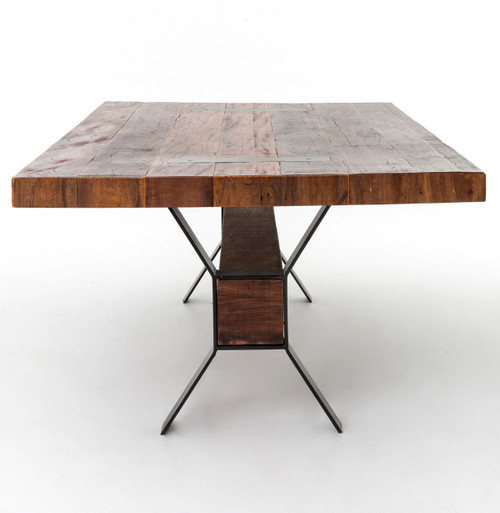 Bina Tyson Industrial 72" Dining Table Zin Home