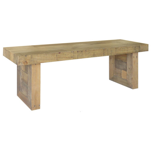 Angora Natural Reclaimed Wood Dining Bench