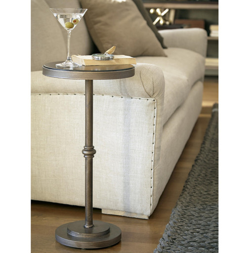 Proximity Industrial Bronze Metal Martini Table Zin Home