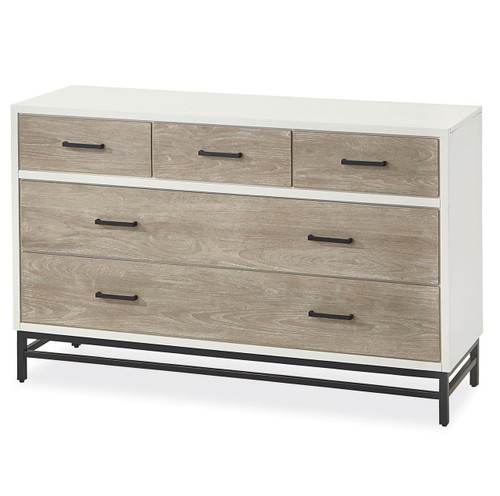 #MyRoom Modern Kids 5 Drawers Dresser- White & Gray