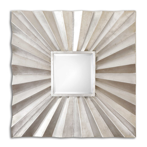 Uttermost Adelmar Metal Square Mirror