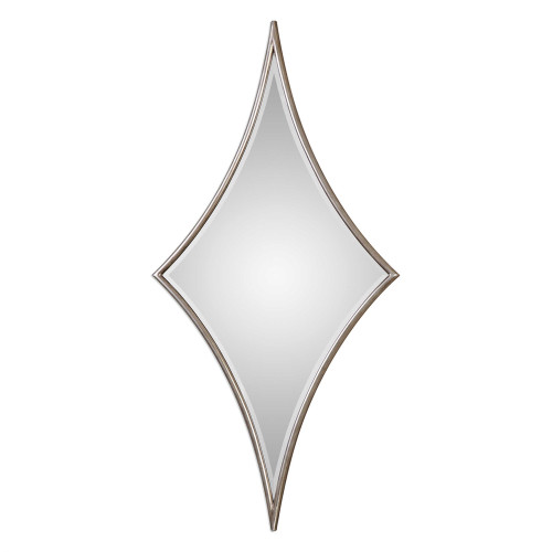 Uttermost Vesle Silver Diamond Mirror