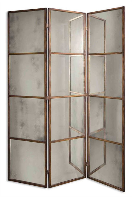 Uttermost Avidan 3 Panel Screen Mirror