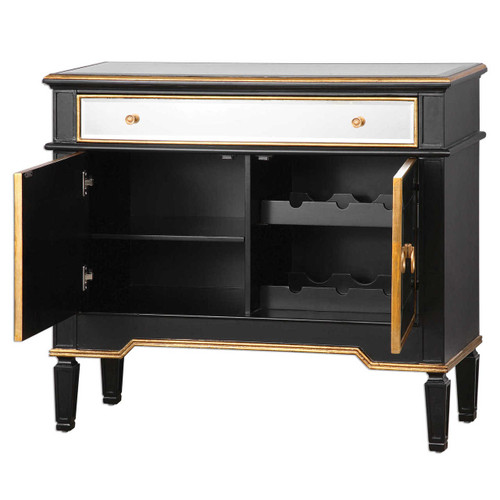 Marciel Gold Mirrored Wine Zin Home