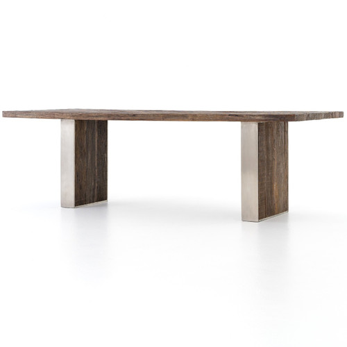 Keith Reclaimed Peroba Wood Dining Table 96"