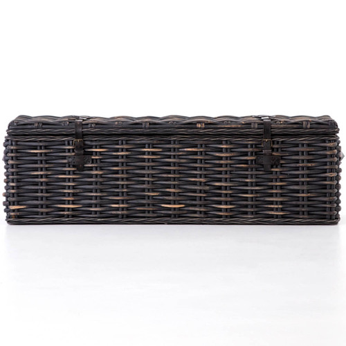 woven storage trunk