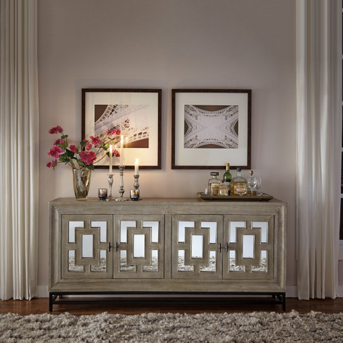 sideboard with mirror