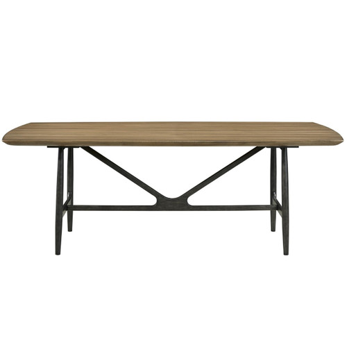 Ingram Mid-Century Modern Dining Table 86"