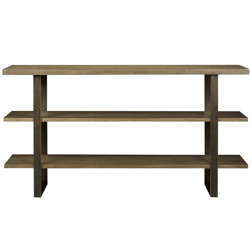 Roland Bronze Metal + Wood Media Console 64"