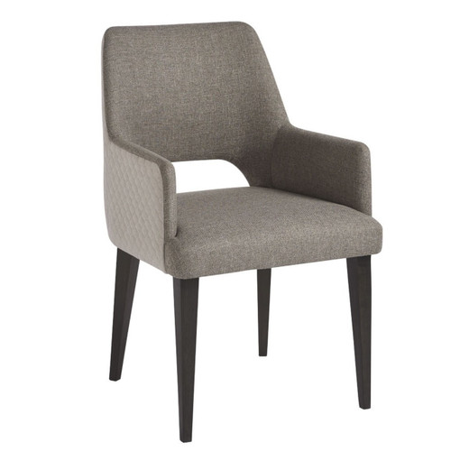 Tatum Mid-Century Upholstered Dining Arm Chair