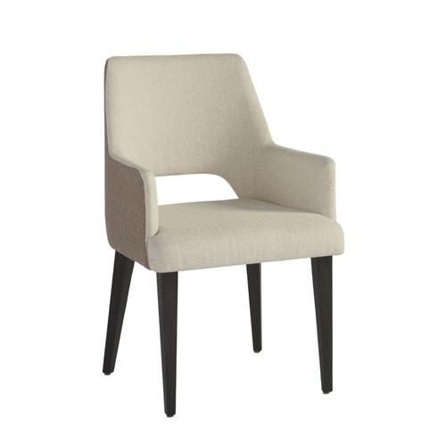 Tatum Mid-Century Upholstered Quilted Dining Arm Chairs