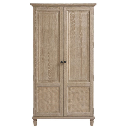 Antibes Rattan 2 Door Wardrobe Armoire