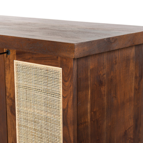 Goldie Woven Cane Executive Writing Desk 64 Zin Home