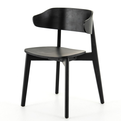 Franco Black Veneer Dining Chair