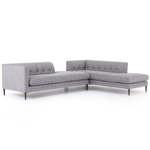 Kingsley Lyon Slate Sectional Left Arm Facing