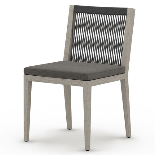 Sherwood Weathered Grey Teak Outdoor Dining Chair