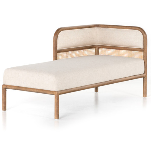 Tremaine Right Arm Cane Chaise Daybed 60"