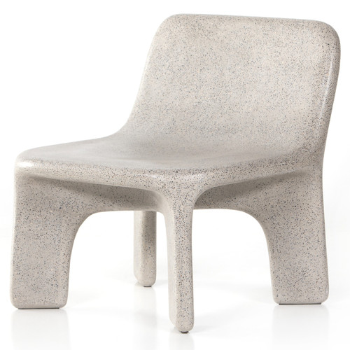 Taron Mixed Grey Terrazzo Outdoor Chair Taron Mixed Grey Terrazzo Outdoor Chair