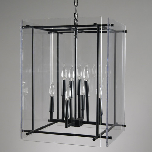 Kiran Black Chandelier