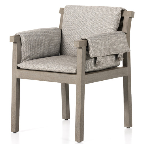 Galway Grey Teak Outdoor Dining Chair