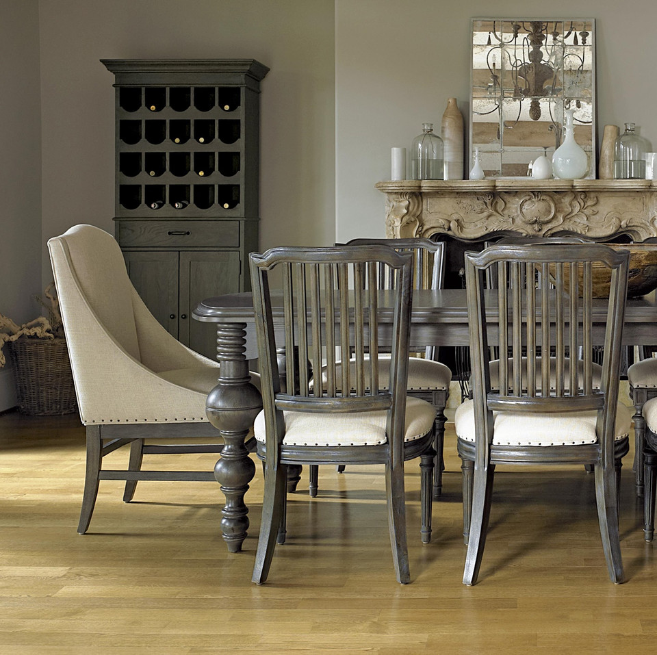 French Oak Tall Wine Bar Zin Home