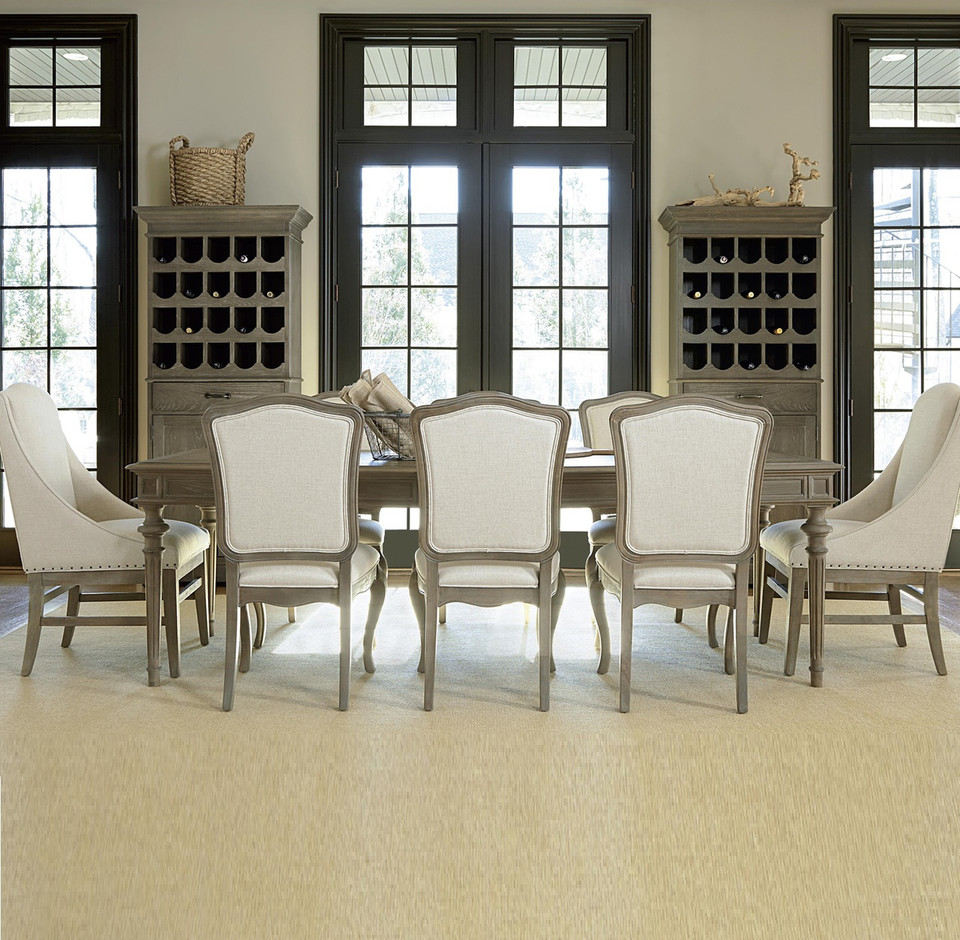 French Oak Tall Wine Bar Zin Home