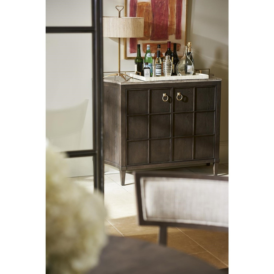 Soliloquy Stone Top Bar 48" Cocoa Zin Home