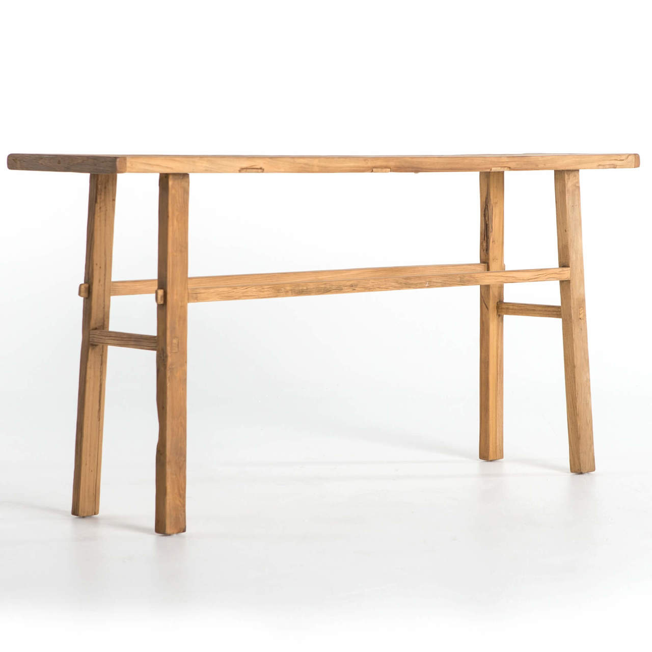 Covington Farmhouse Reclaimed Elm Narrow Console Table 65 Zin Home